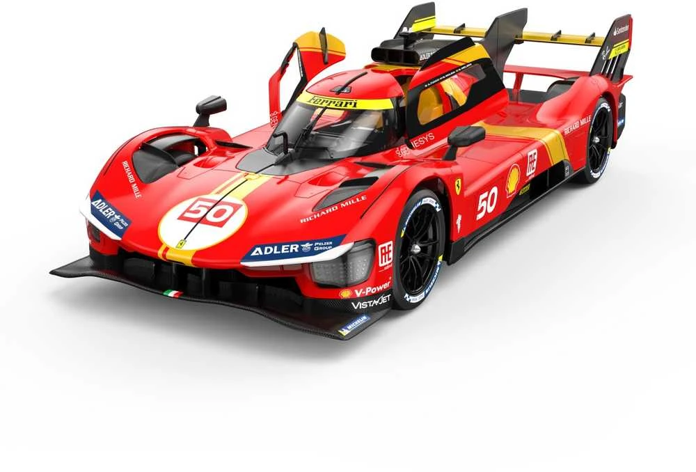 Nuotoliniu būdu valdomas automobilis Ferrari 499P R/C, mastelis 1:14, Rastar 10110