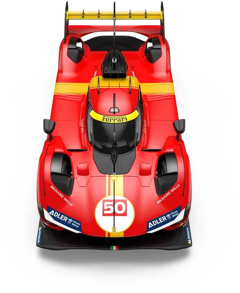 Nuotoliniu būdu valdomas automobilis Ferrari 499P R/C, mastelis 1:14, Rastar 10110