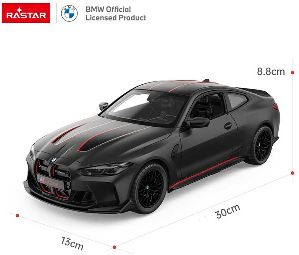 RASTAR R/C 1:16 automodelis valdomas BMW M4 CSL, 94500