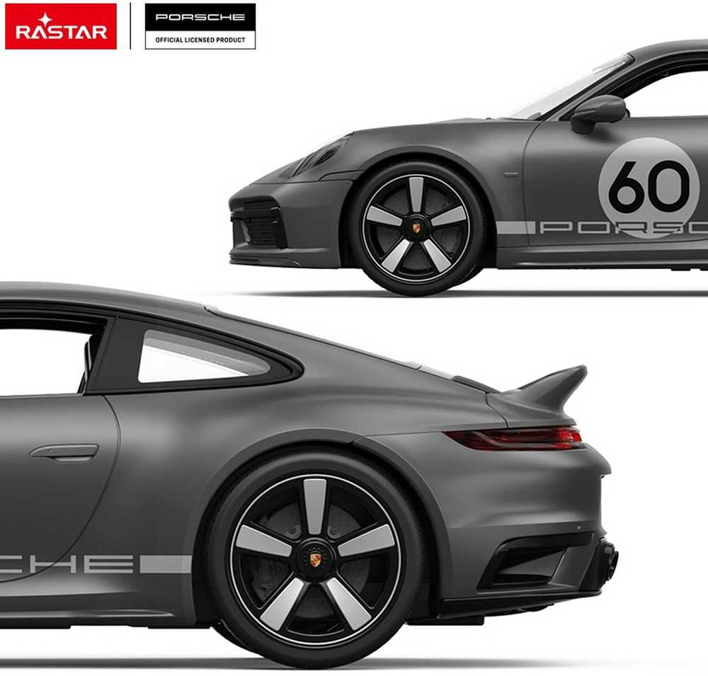 Nuotoliniu būdu valdomas automobilis RASTAR Porsche 911 Sport Classic 1:16