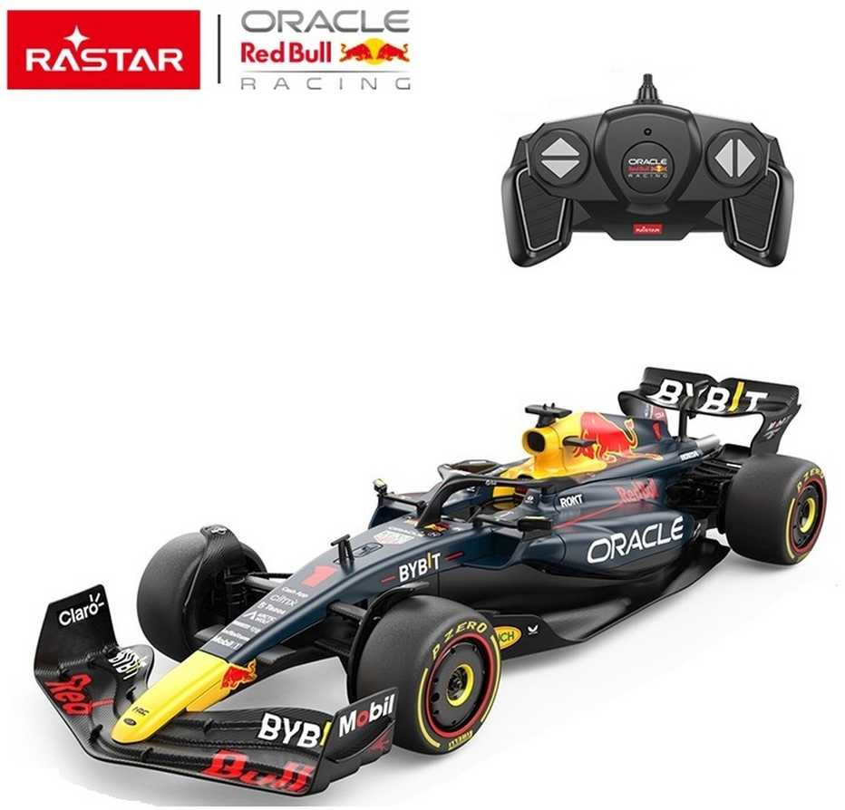 RASTAR 1:16 R/C surenkamas ir R/C valdomas automodelis Oracle Raudona Bull Racing RB19, 92600