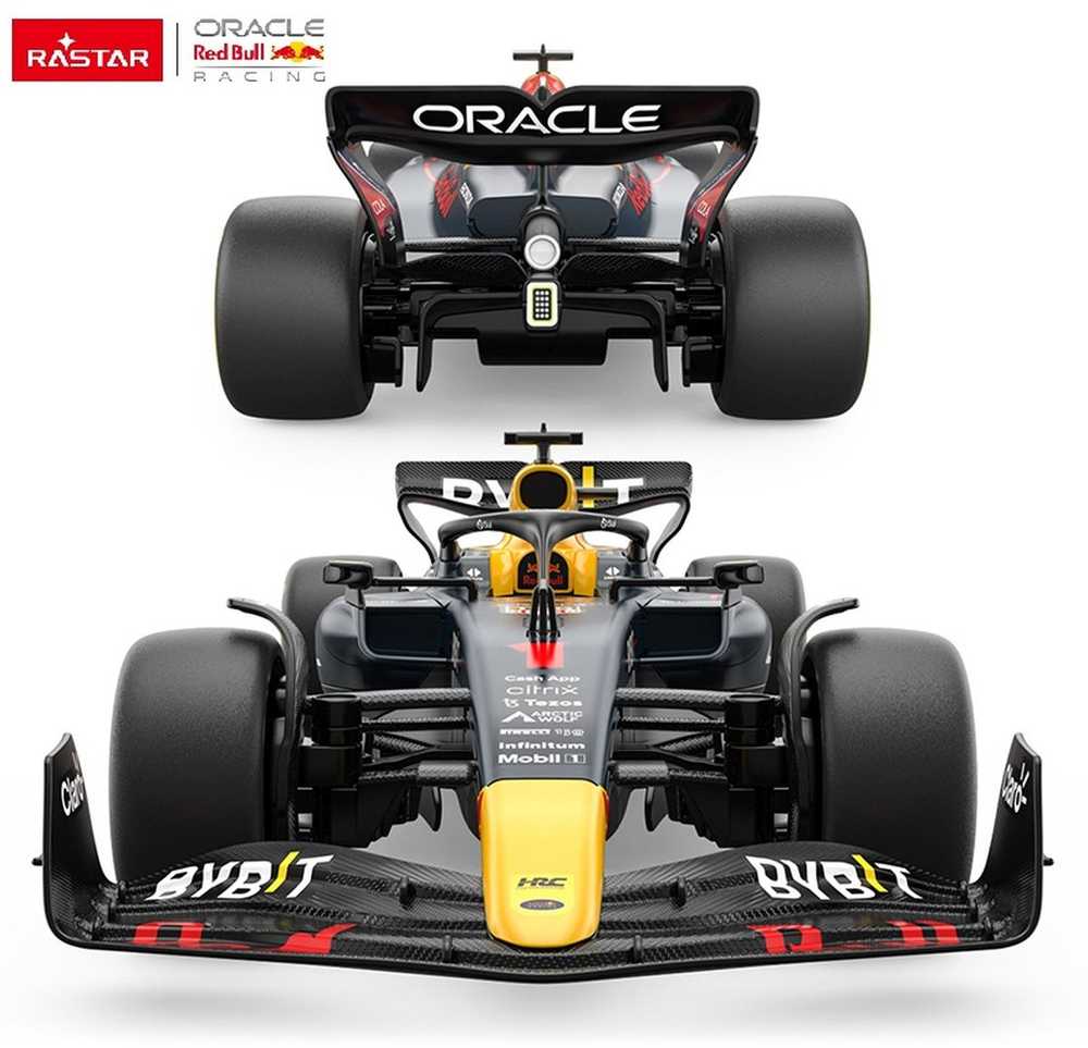 RASTAR 1:16 R/C surenkamas ir R/C valdomas automodelis Oracle Raudona Bull Racing RB19, 92600