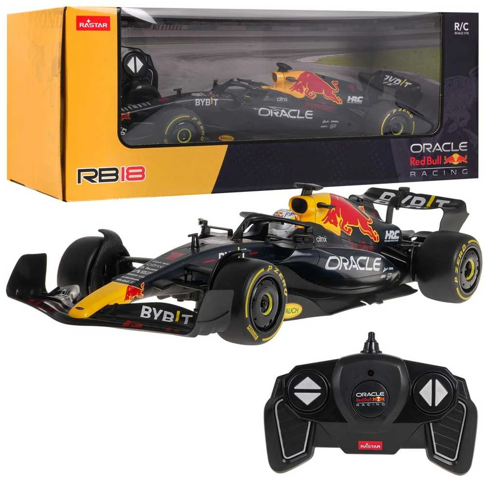 RASTAR automodelis valdomas R/C1:18 Oracle Raudona Bull Racing RB18, 94800