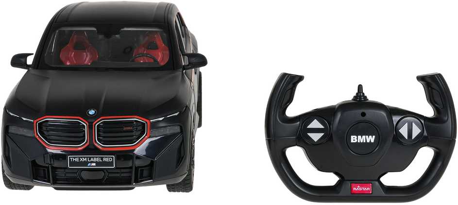 Autko R/C 1:14 BMW XM Juodas RASTAR