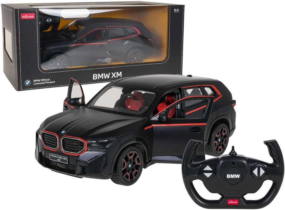 Autko R/C 1:14 BMW XM Juodas RASTAR