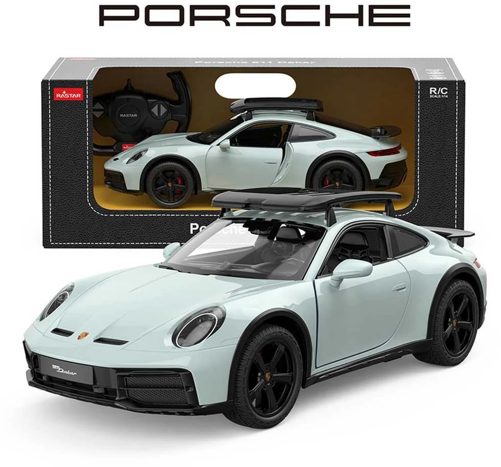 Rastar Valdomas Porsche 911 Dakar žaislinis automobilis