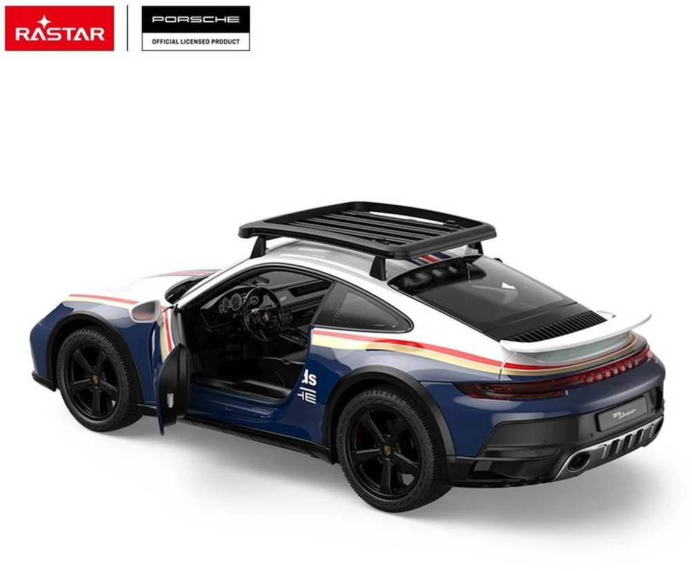 RASTAR R/C 1:14 valdomas automodelis Porsche 911 Dakar Performance, 10131