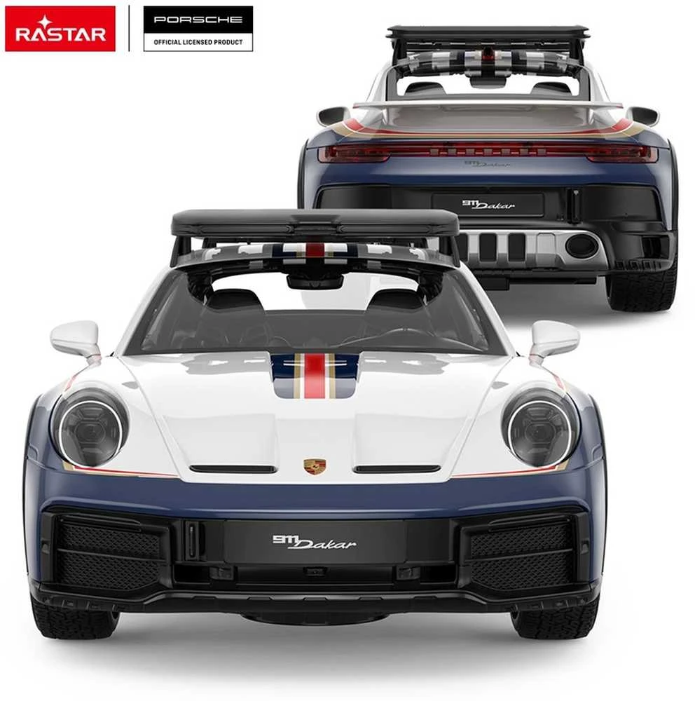 RASTAR R/C 1:14 valdomas automodelis Porsche 911 Dakar Performance, 10131
