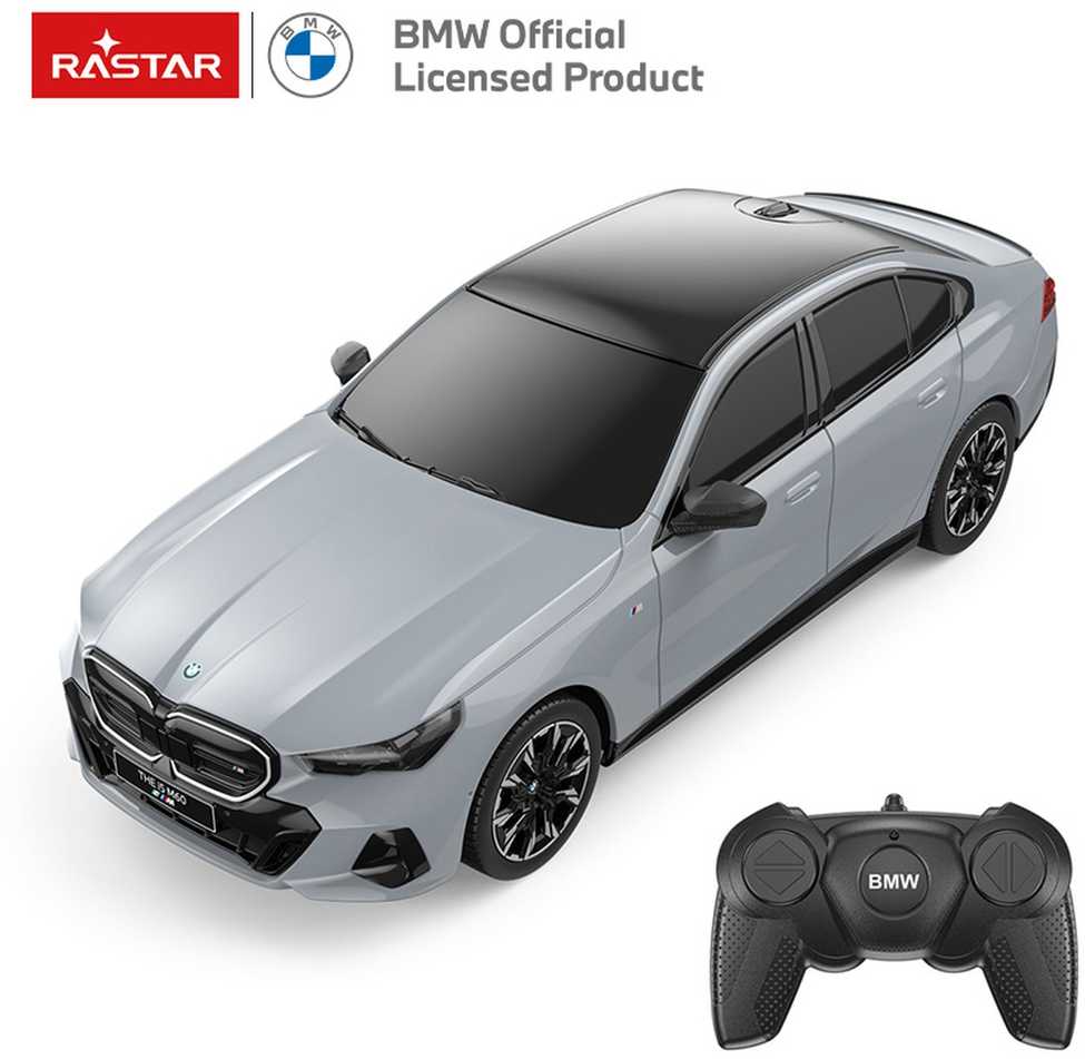 RASTAR R/C 1:24 valdomas automodelis BMW i5, asort., 10180