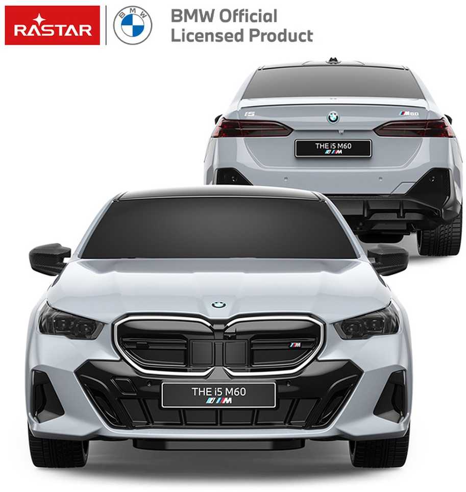 RASTAR R/C 1:24 valdomas automodelis BMW i5, asort., 10180