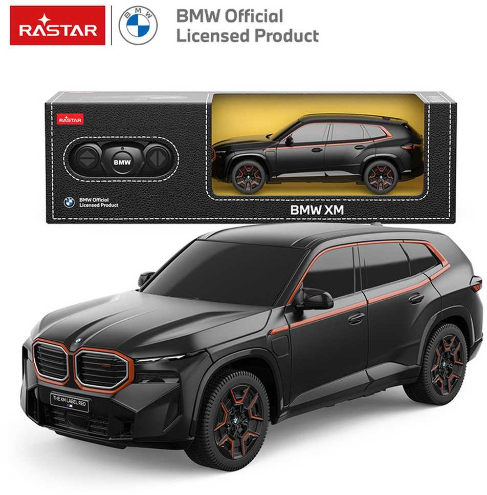 RASTAR R/C 1:24 valdomas automodelis BMW XM, 10240