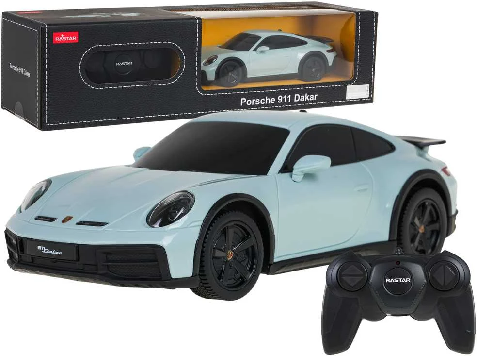 RASTAR R/C 1:24 valdomas automodelis Porsche 911 Dakar, 10140