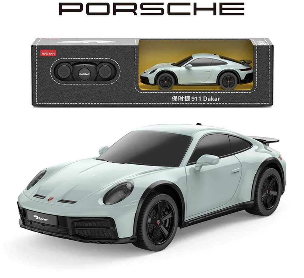 RASTAR R/C 1:24 valdomas automodelis Porsche 911 Dakar, 10140