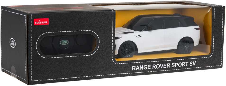 Autko R/C 1:24 Range Rover Sport SV Baltas RASTAR