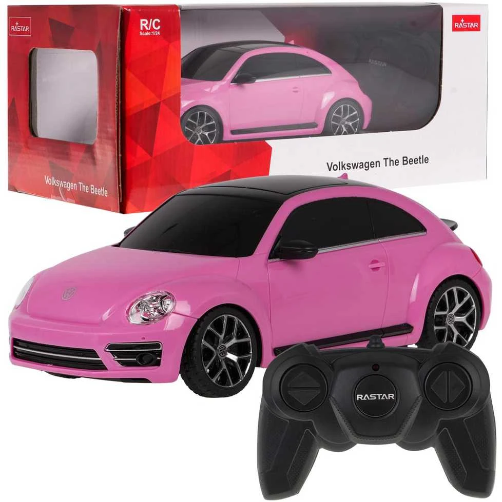 RASTAR R/C 1:24 automodelis Volkswagen Beetle, asort., 76200