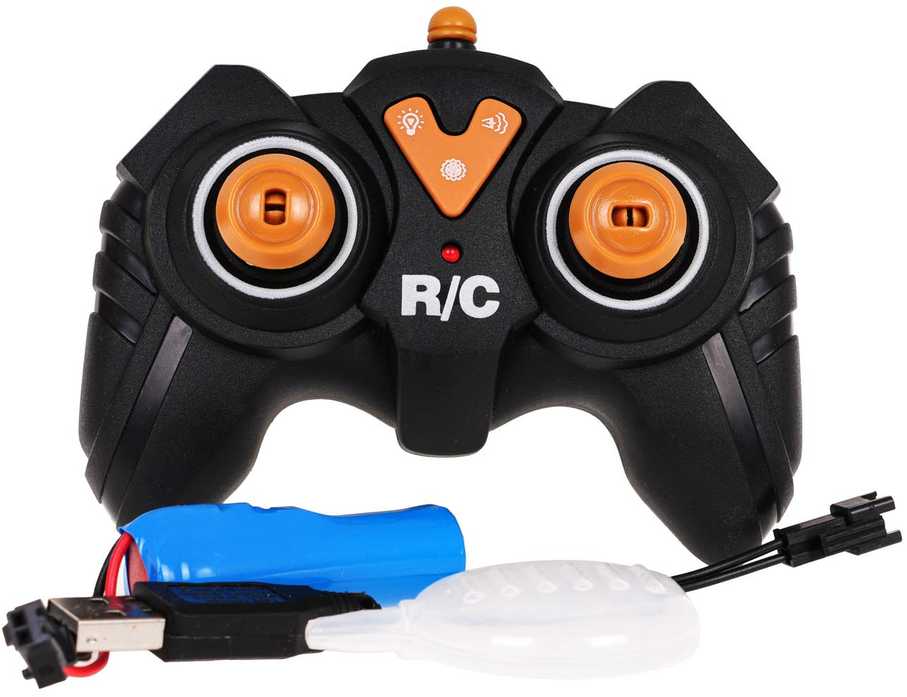 Ramiz R/C žibintai ir dūmų ekskavatorius