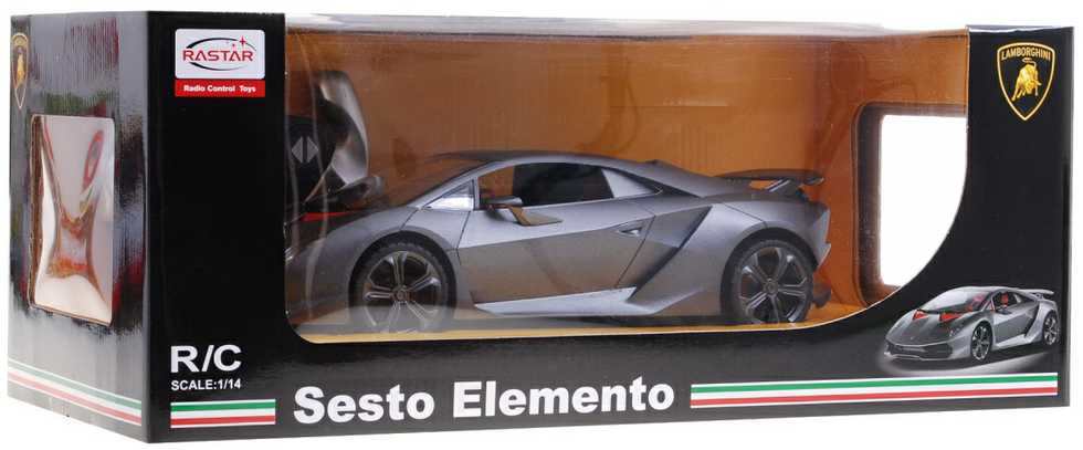 Nuotolinio valdymo automobilis Lamborghini Sesto Elemento 1:14 RASTAR