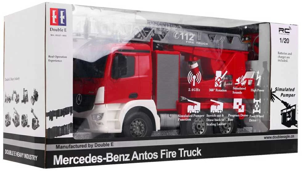 Double Eagle DOUBLEEAGLE 1:20 Mercedes-Benz Antos valdomas gaisrinis automobilis, E527-003