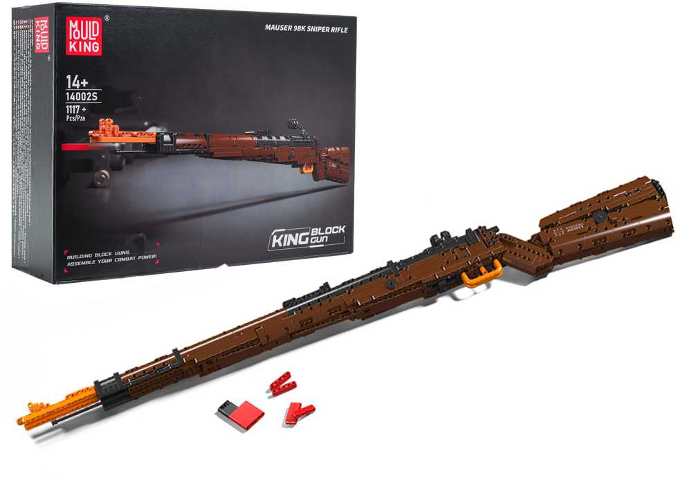 Šautuvo konstravimo rinkinys Mauser 98K 1117 vnt