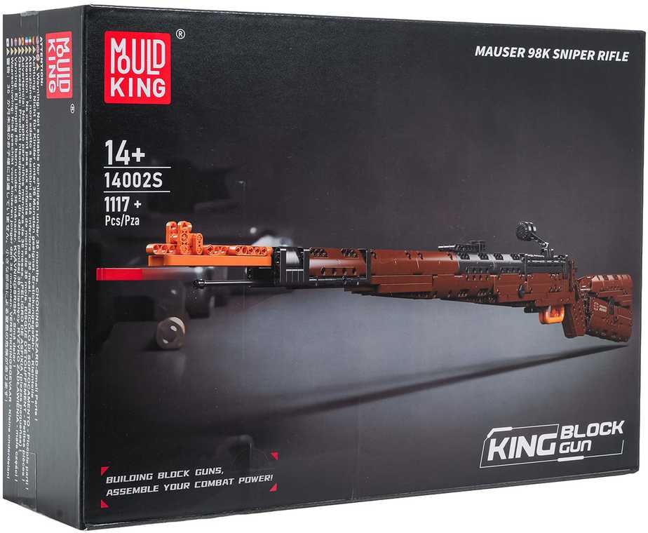 Šautuvo konstravimo rinkinys Mauser 98K 1117 vnt