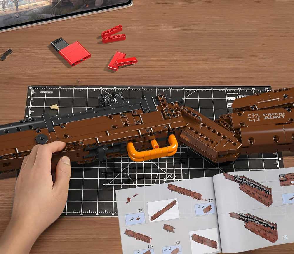 Šautuvo konstravimo rinkinys Mauser 98K 1117 vnt