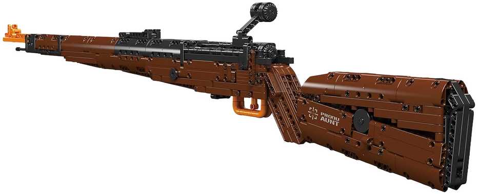Šautuvo konstravimo rinkinys Mauser 98K 1117 vnt