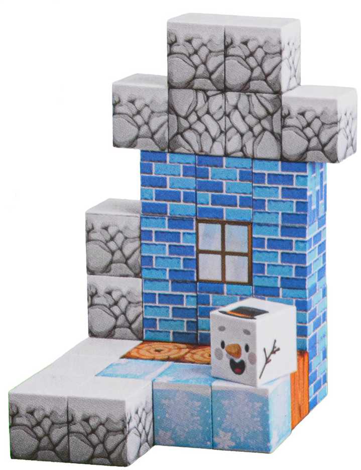 Magnetinių kubelių rinkinys 384 vnt