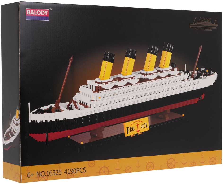 Laivo statybos rinkinys 4190 vnt