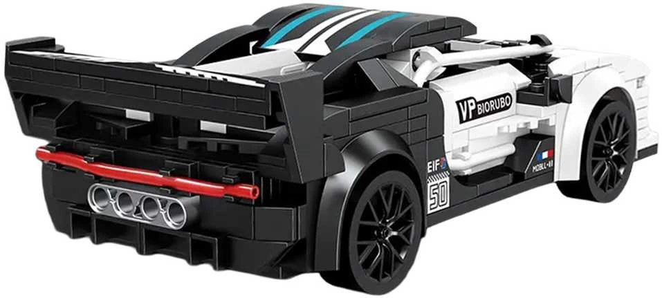 Ramiz Konstruktorius Sportinis automobilis baltas R/C