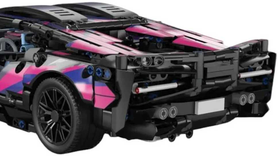 RAMIZ Sportinių automobilių kaladėlės 1280 vnt