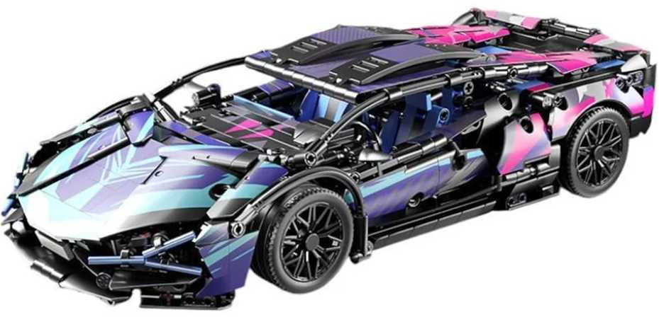 RAMIZ Sportinių automobilių kaladėlės 1280 vnt