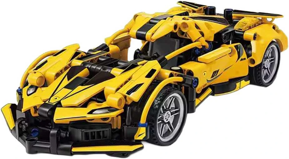 Ramiz Konstruktorius Sportinis automobilis Geltonas 422 el.