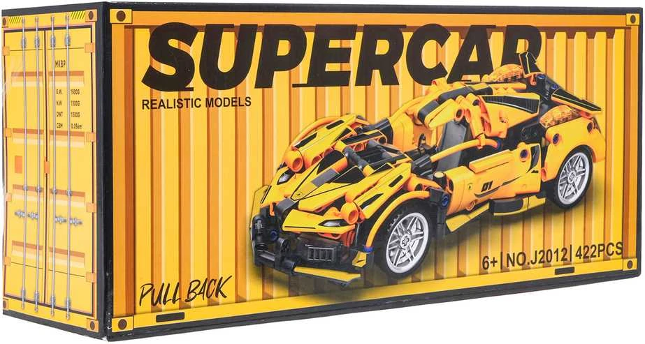 Ramiz Konstruktorius Sportinis automobilis Geltonas 422 el.