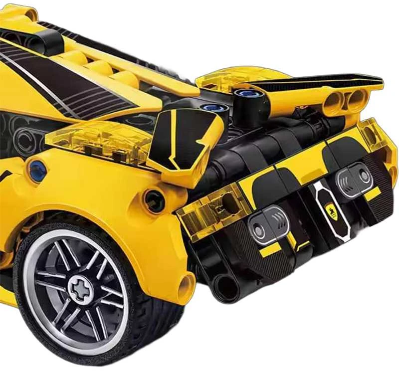 Ramiz Konstruktorius Sportinis automobilis Geltonas 422 el.