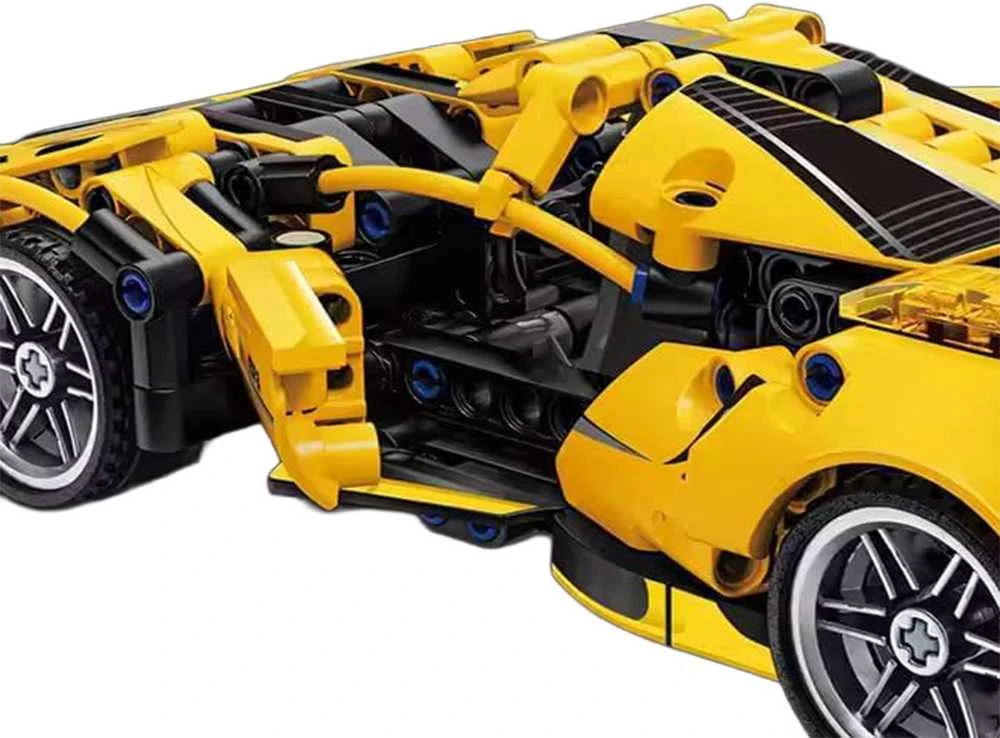 Ramiz Konstruktorius Sportinis automobilis Geltonas 422 el.