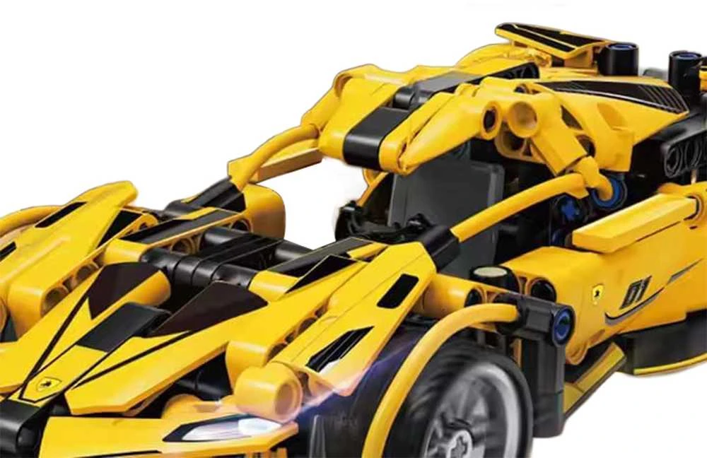Ramiz Konstruktorius Sportinis automobilis Geltonas 422 el.