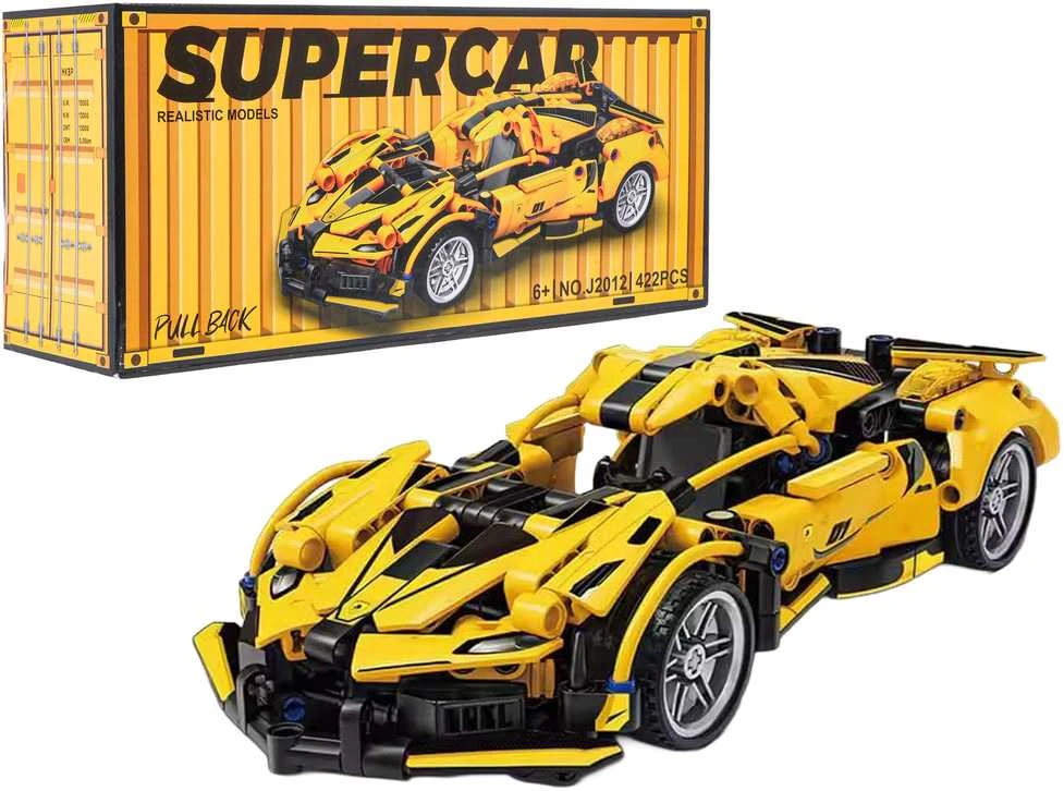 Ramiz Konstruktorius Sportinis automobilis Geltonas 422 el.