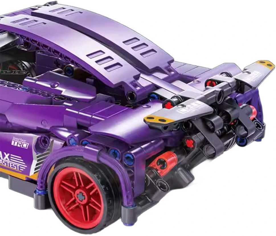 Ramiz Konstruktorius Violetinis sportinis automobilis 470 el.