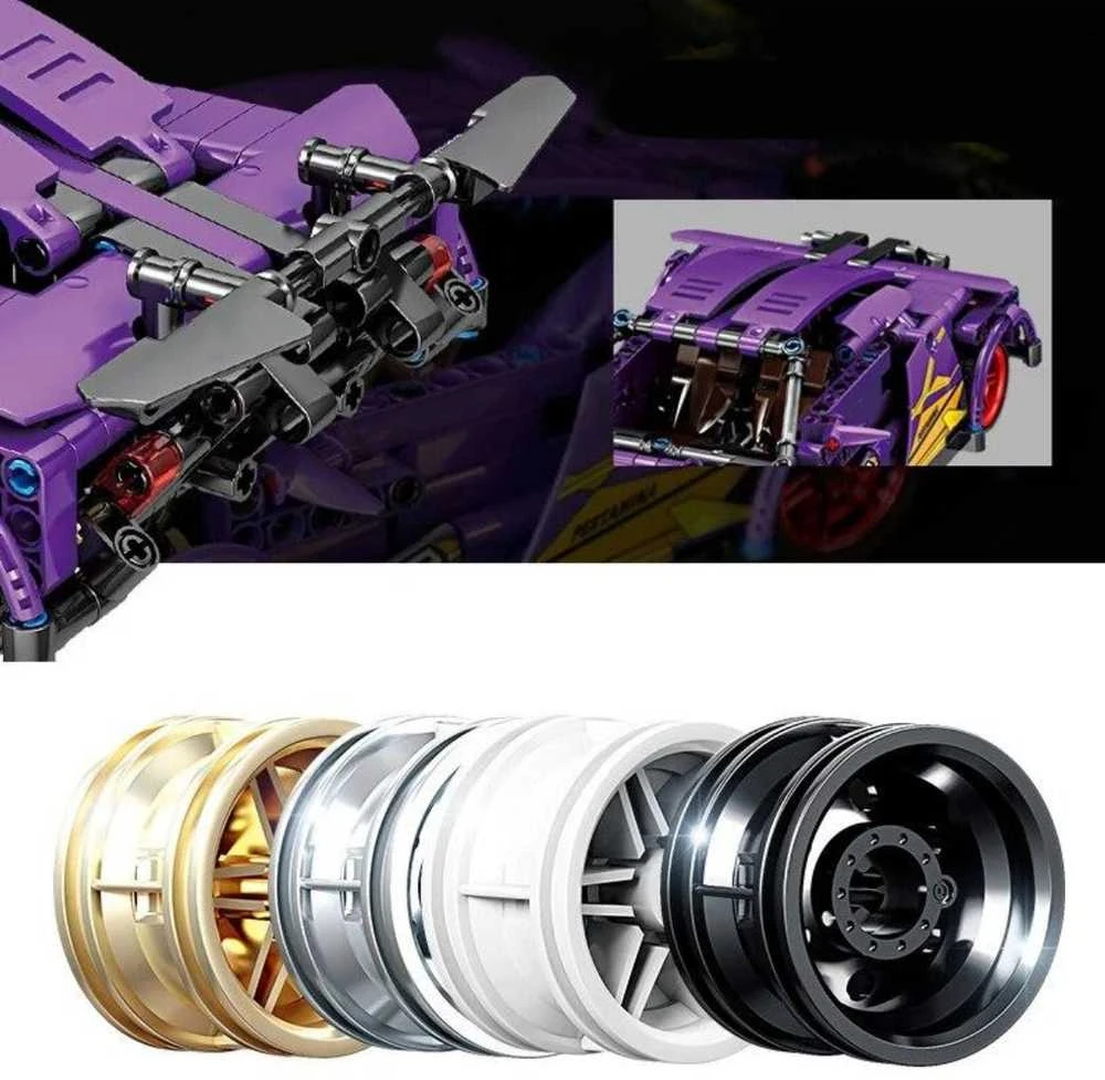 Ramiz Konstruktorius Violetinis sportinis automobilis 470 el.