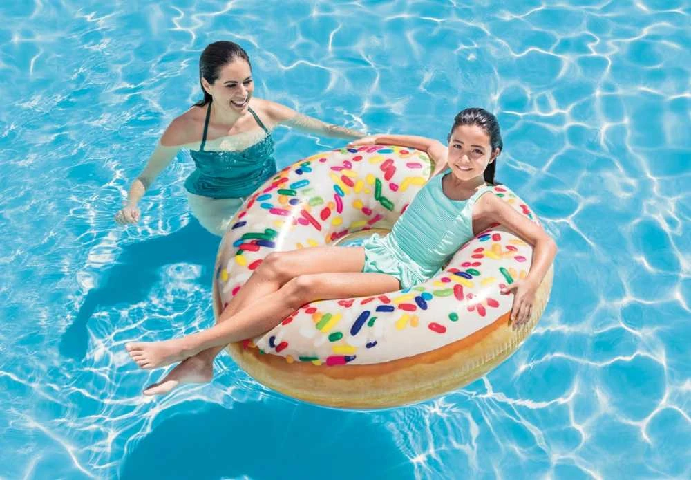 Pripučiamas ratas INTEX Sprinkle Donut Tube, 114 cm 56263NP