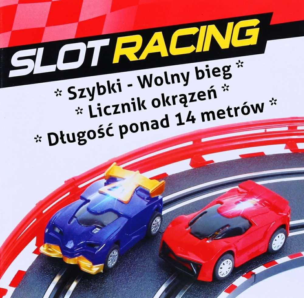 RAMIZ Lenktynių trasa vaikams 3-8 metų su 2 automobiliais ir 360 laipsnių kilpomis