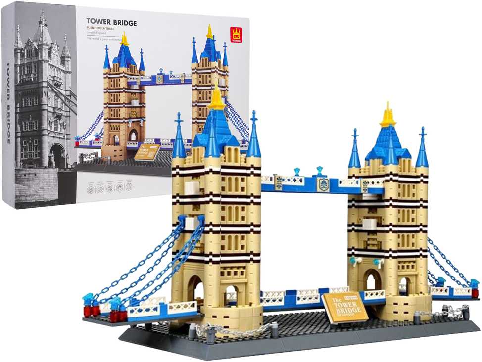 Statybiniai blokai Tower Bridge 1054 vnt