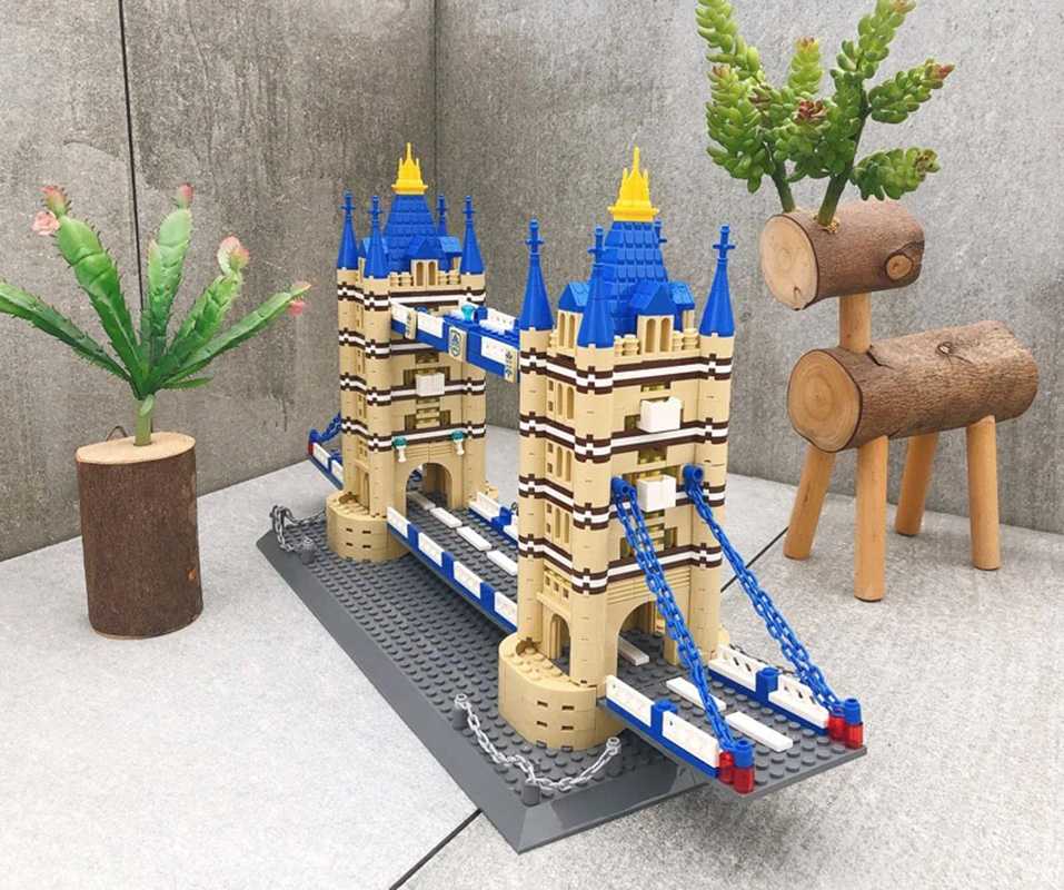 Statybiniai blokai Tower Bridge 1054 vnt