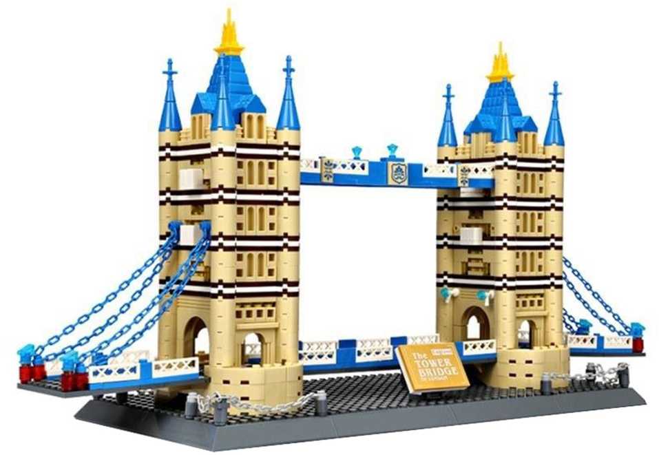 Statybiniai blokai Tower Bridge 1054 vnt