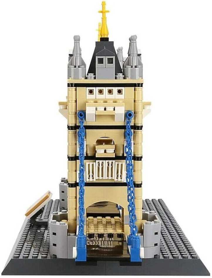 Statybiniai blokai Tower Bridge pastatų serijos rinkinys 969 vnt