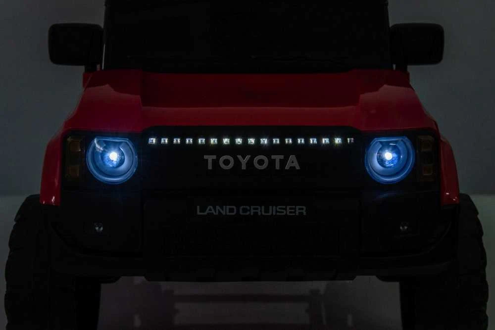 Ramiz Elektromobilis Toyota Land Cruiser PRADO, Raudona