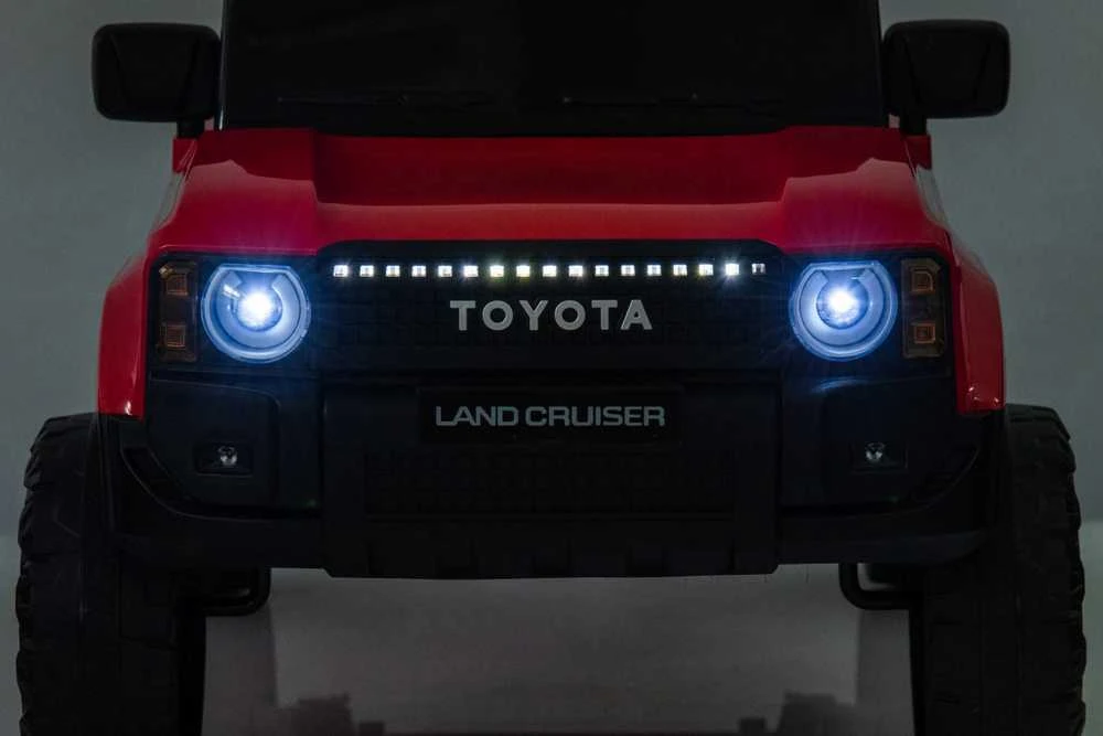 Ramiz Elektromobilis Toyota Land Cruiser PRADO, Raudona