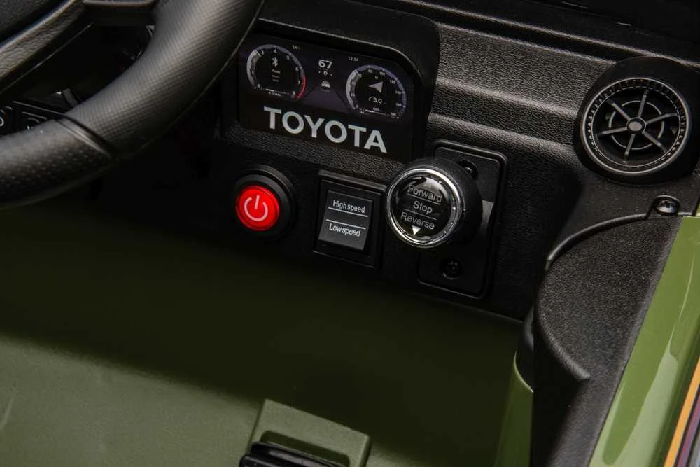 Ramiz Elektromobilis Toyota Land Cruiser PRADO, Žalias
