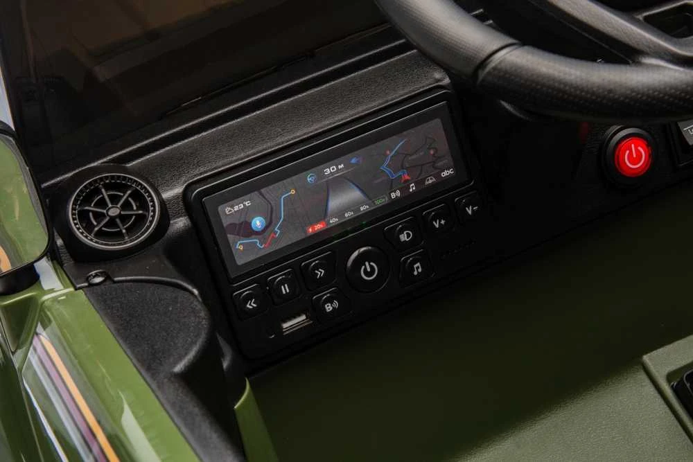 Ramiz Elektromobilis Toyota Land Cruiser PRADO, Žalias