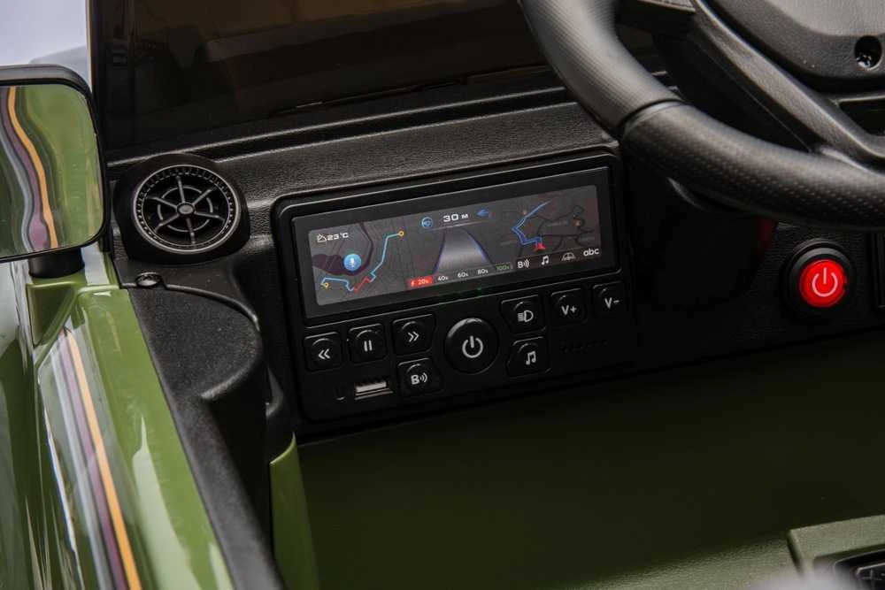 Ramiz Elektromobilis Toyota Land Cruiser PRADO, Žalias